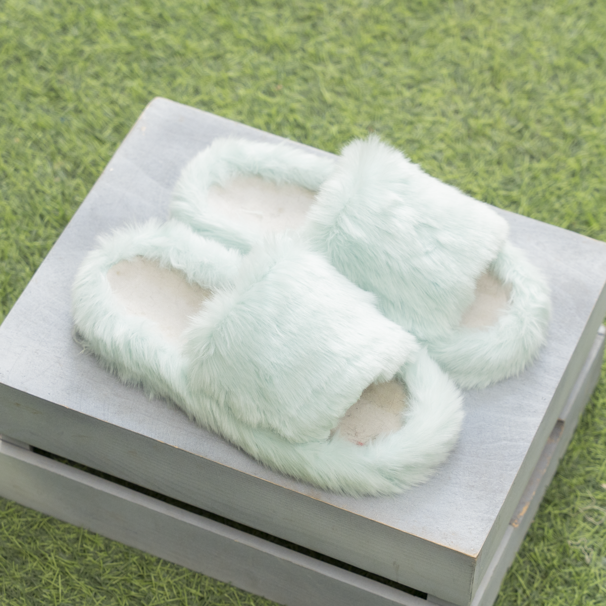 Faux Fur Slippers