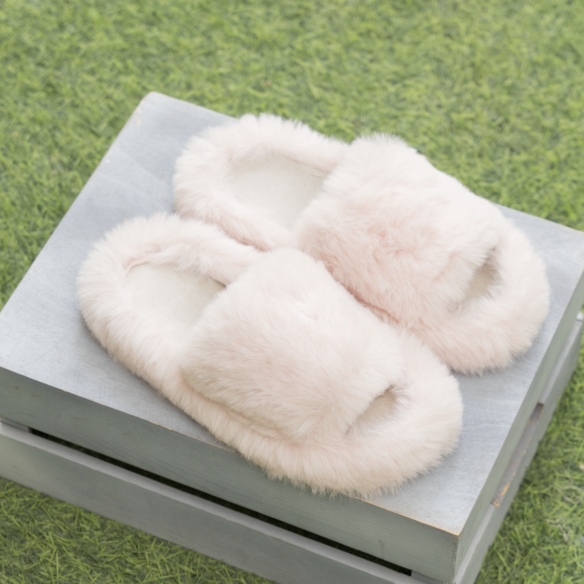 Faux Fur Slippers