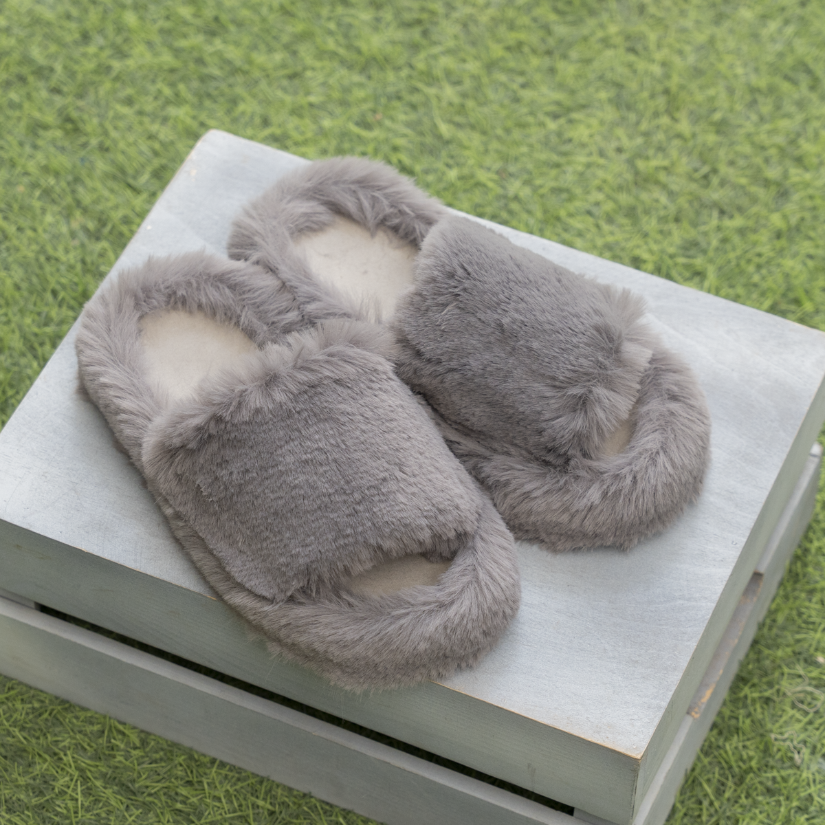 Faux Fur Slippers