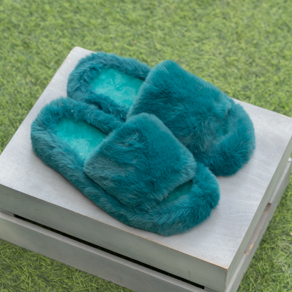 Faux Fur Slippers