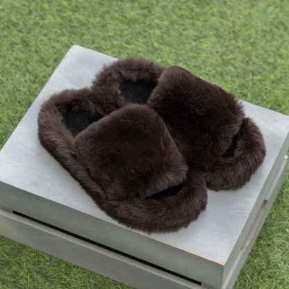 Faux Fur Slippers