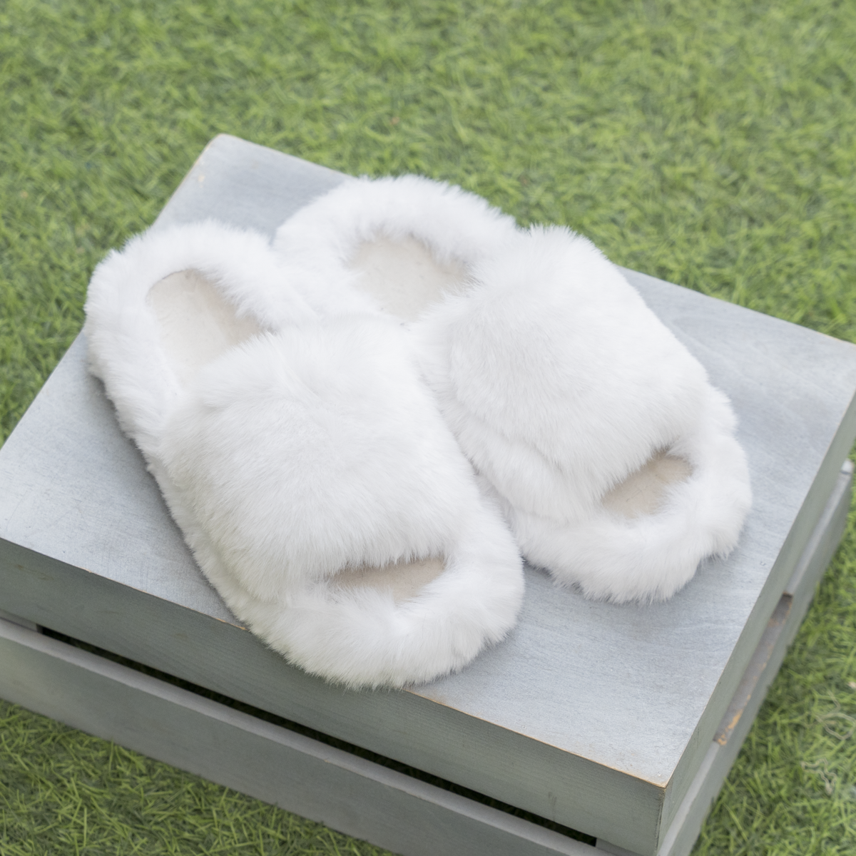 Faux Fur Slippers